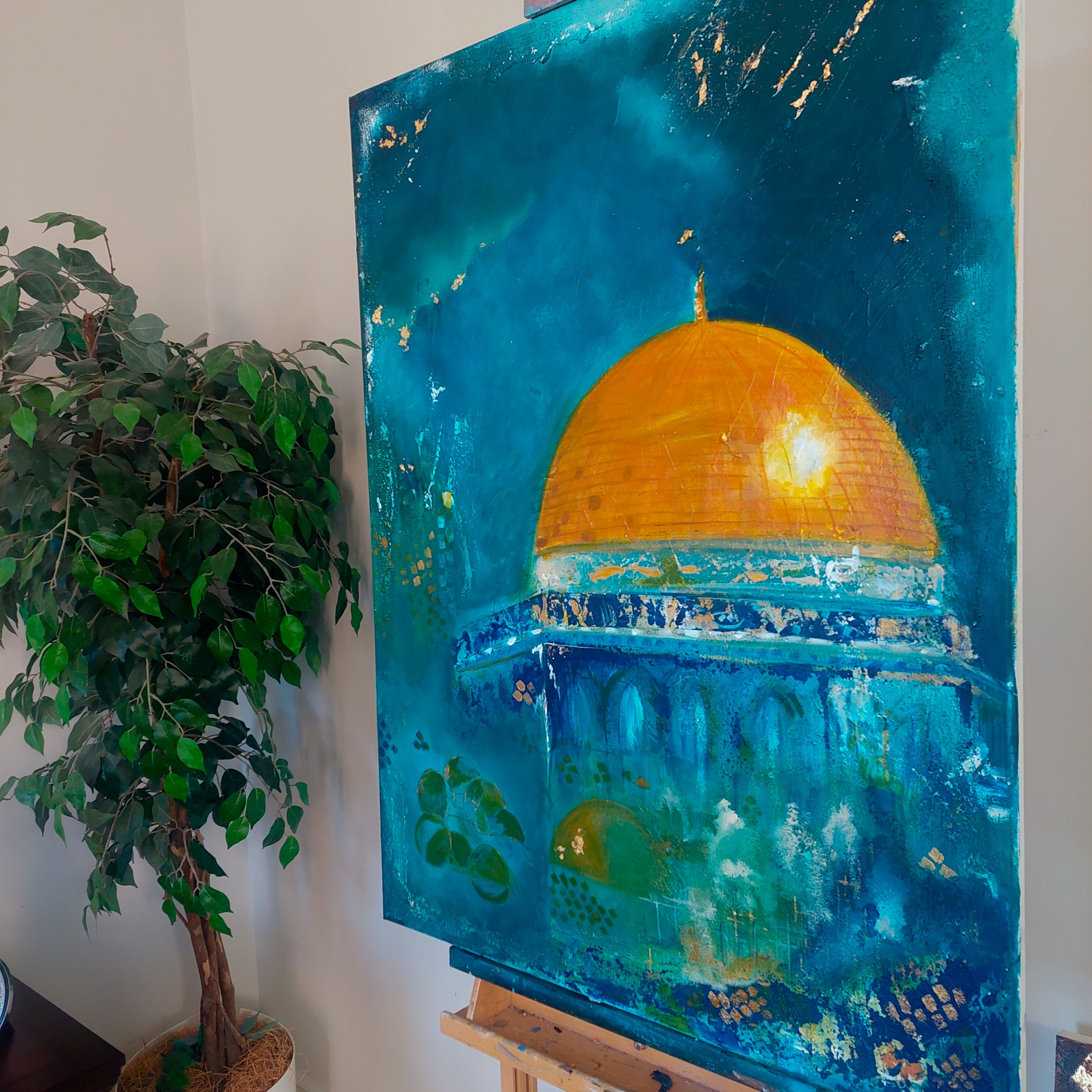 Masjid-e-Aqsa's Painting 